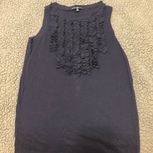 GAP sleeveless ruffle top